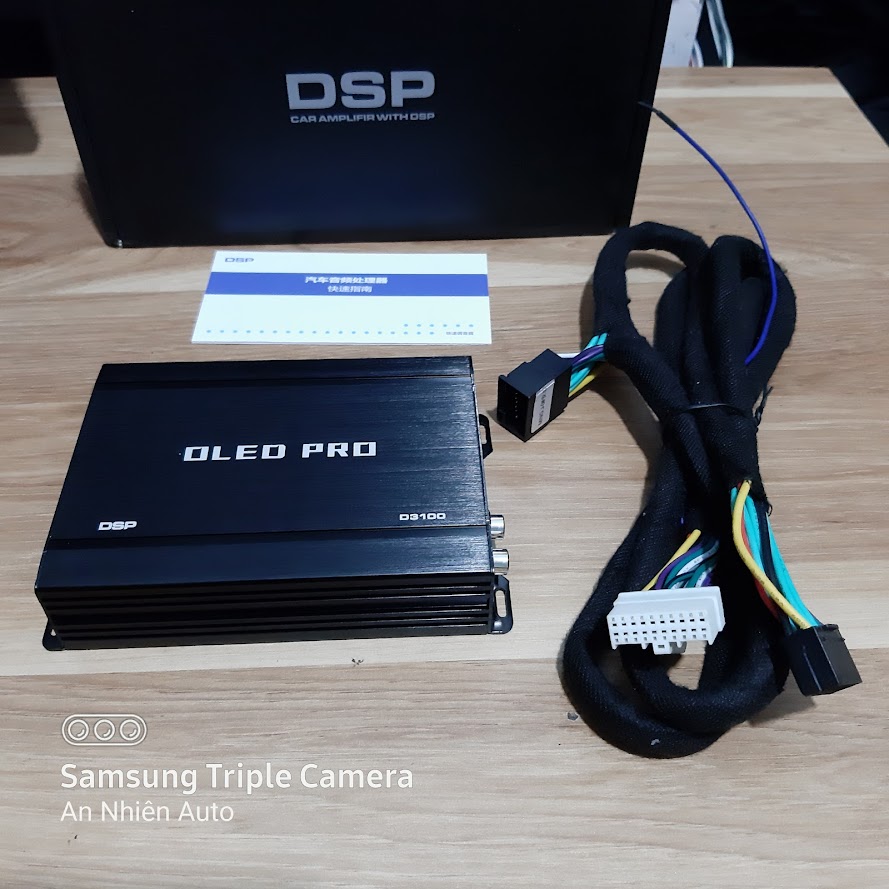 Bộ âm ly amply audxeon d3100 lắp xe ô tô dvd android