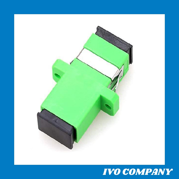 [HCM]Khớp Nối Đầu Sợi Quang Coupler SC-SC APC Đơn