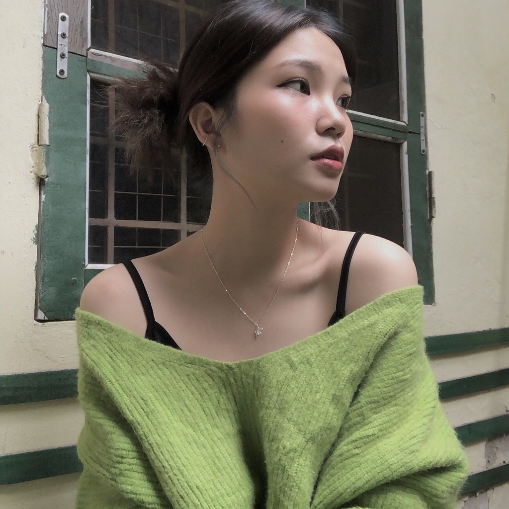 Vòng cổ bạc nữ Miuu Silver dây chuyền bạc 925 thiên thần Tinker Bell Necklace