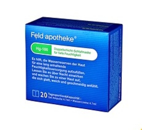 Mặt nạ ngủ siêu cấp ẩm Feld apotheke Hg-100 Overnight Mask