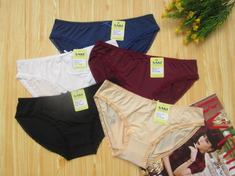 Quần lót saki 333 thun lạnh cao cấp - block 5 cái