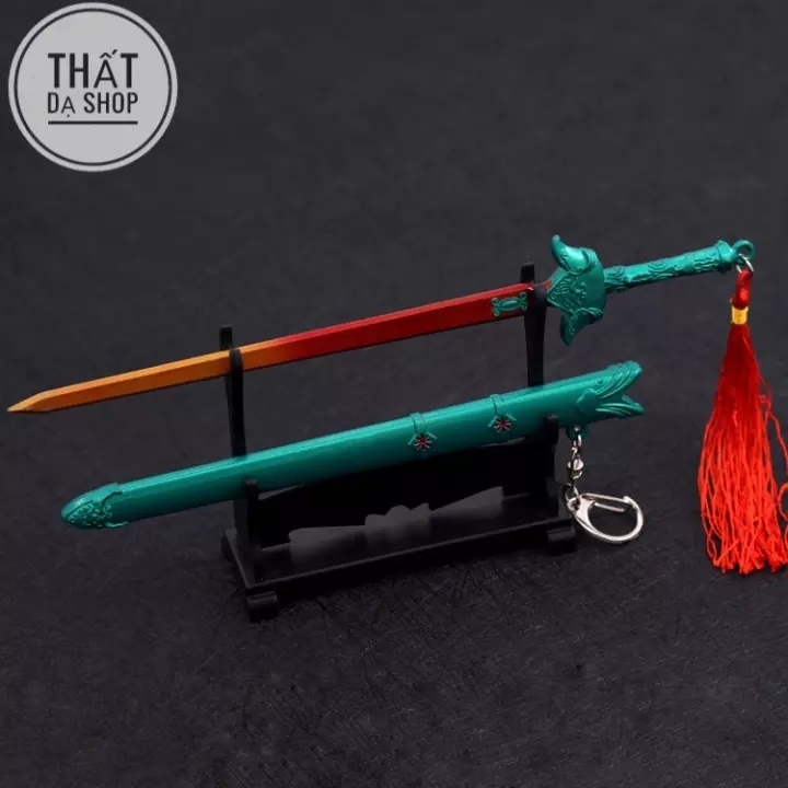 Phong vân hỏa lân kiếm 22cm kim loại - thất dạ shop.