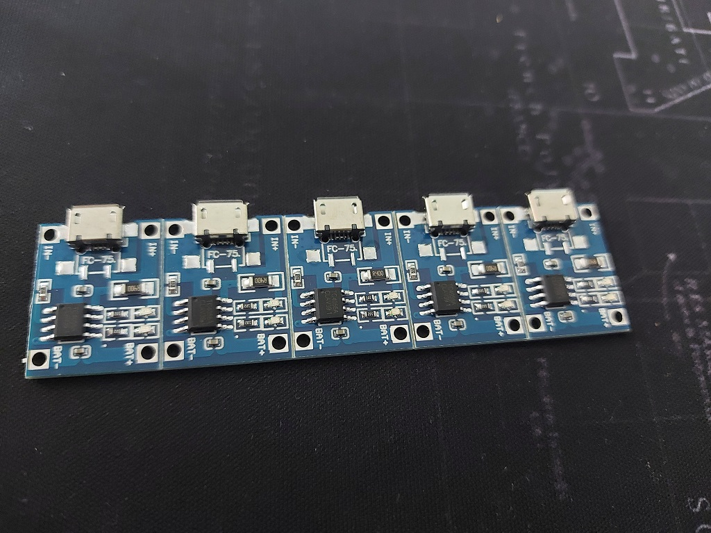 Combo 5 Mạch sạc pin 18650 lithium 3.7v-4.2v TP4056 micro USB