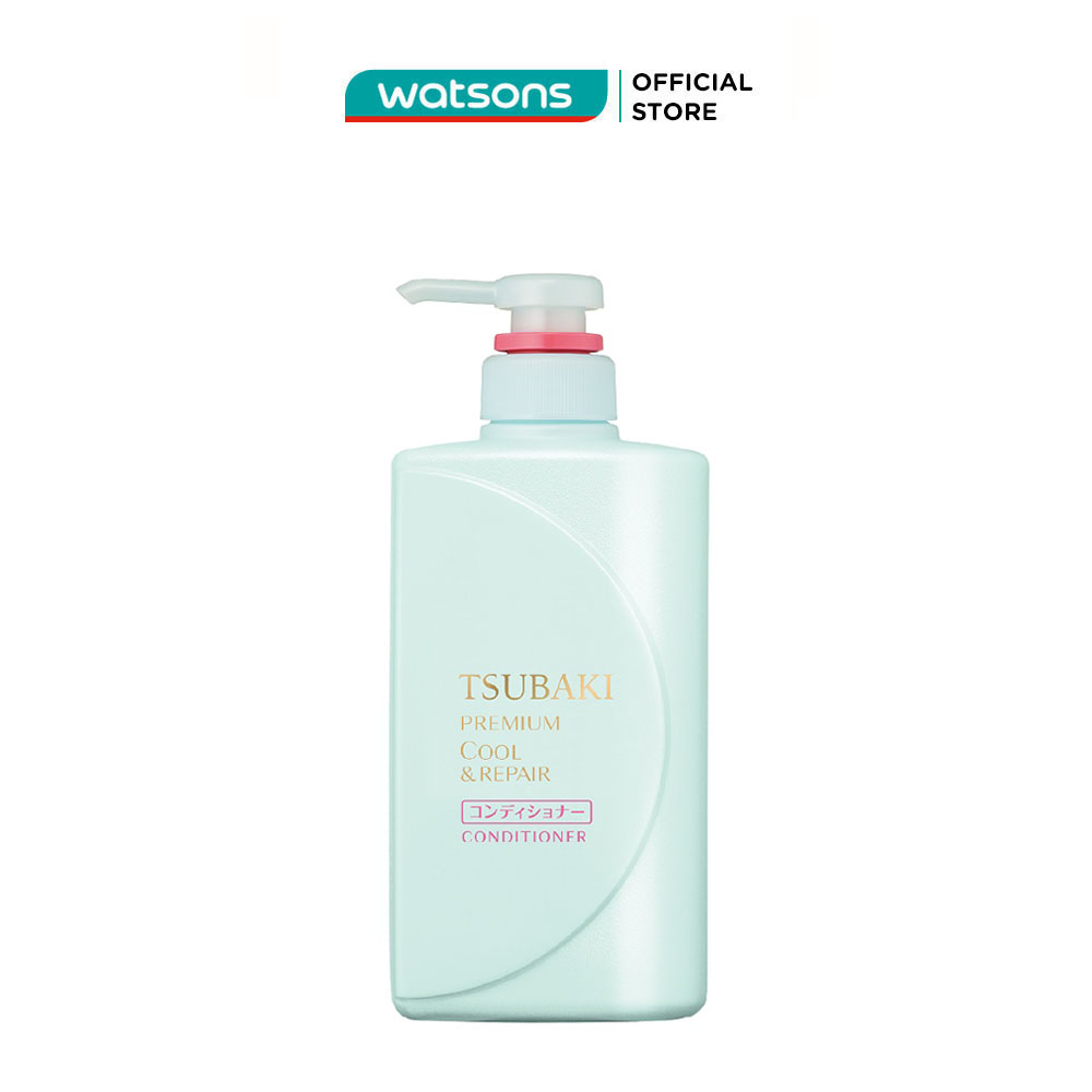 Dầu Xả Sạch Dầu Mát Lạnh Tsubaki Cool  Repair Conditioner 490ml