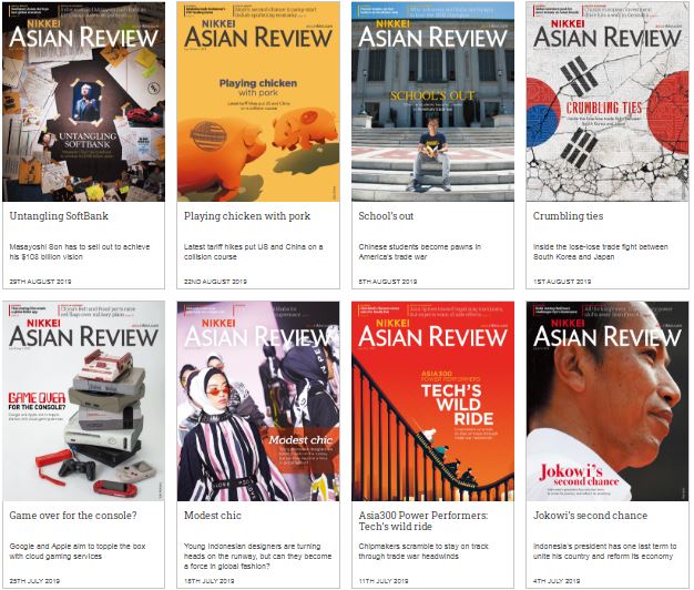 GIẢM GIÁ SỐC! Trọn Bộ 8 Quyển Tạp Chí Tiếng Anh! HOT ENGLISH MAGAZINE - Nikkei Asian Review Magazine Học Tiếng Anh Hay Để Nâng Cao Kỹ Năng Viết, Đọc, Nói, Luyện IELTS, TOIEC, TOEFL, Luyện Tiếng Anh Tại Nhà