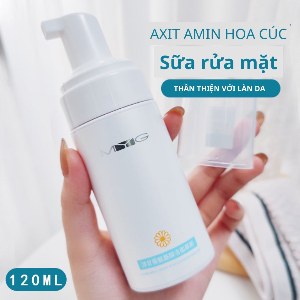 Sữa rửa mặt dạng xịt tạo bọt dưỡng ẩm sạch sâu thành phần dịu nhẹ an toàn cho da
