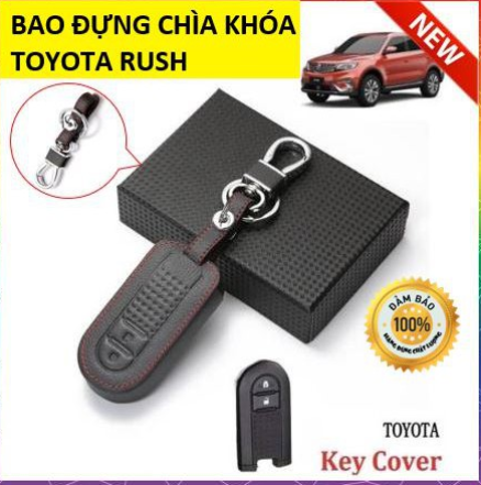 🚗Toyota🚗 Bao da chìa khoá xe Rush Wigo - hàng chất lượng - Mẫu mới