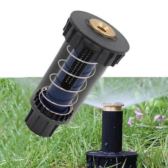 Đầu phun Popup đồng tưới cây cỏ sân sườn ( góc phun 360 độ)