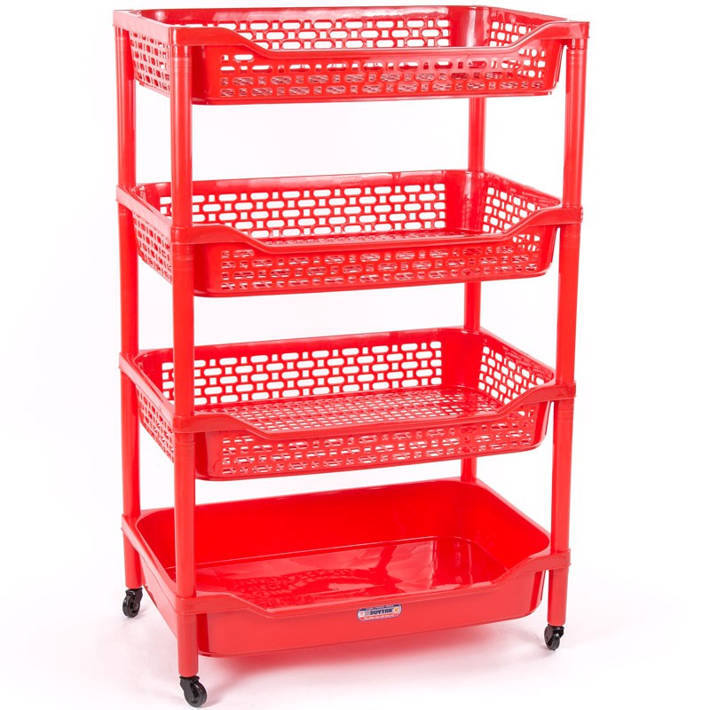 Kệ chén lớn duy tân 4 tầng- kích thước 63.5 x 40 x 105 cm