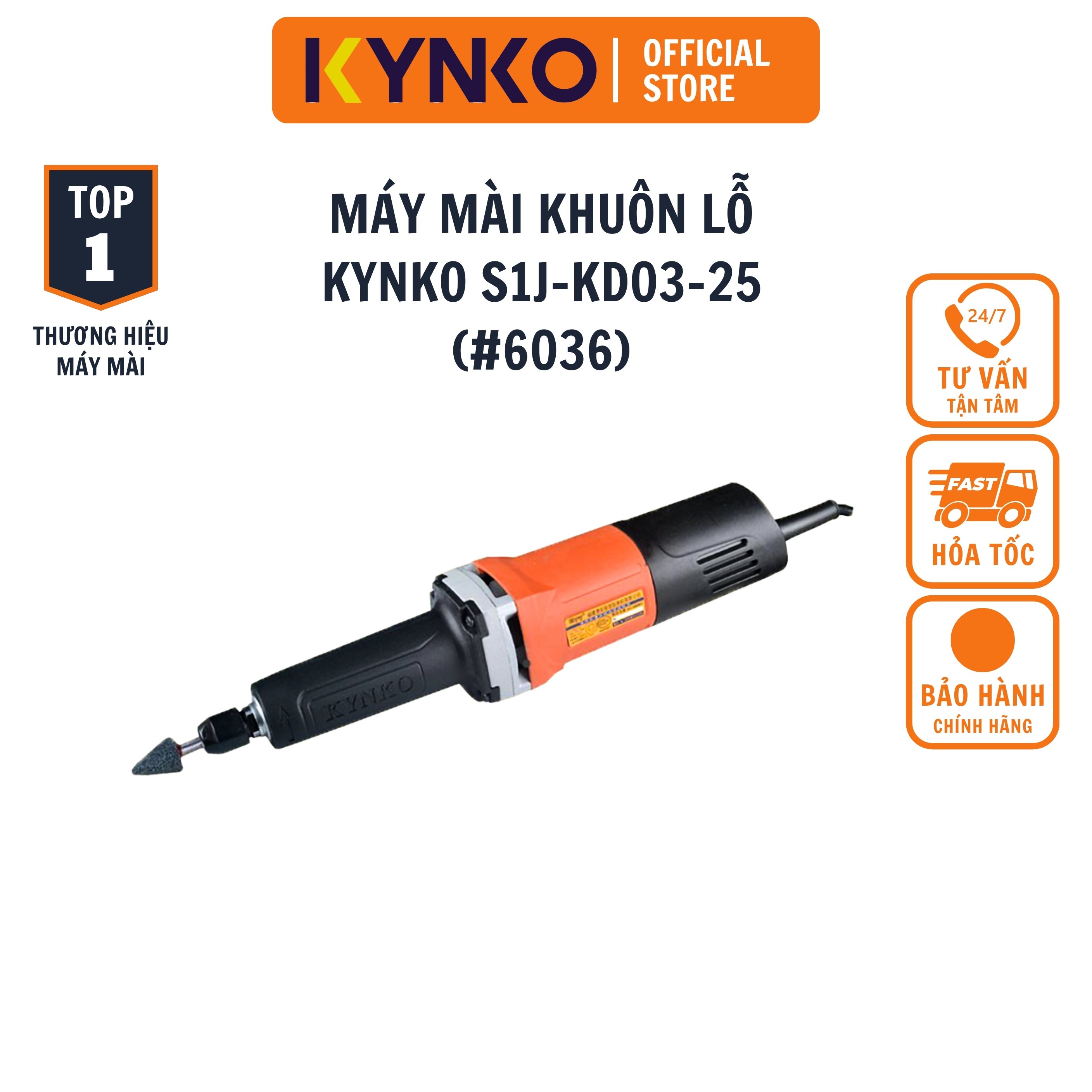 Máy mài lỗ kynko sij- kd03 -25 cầm tay chính hãng giá tốt
