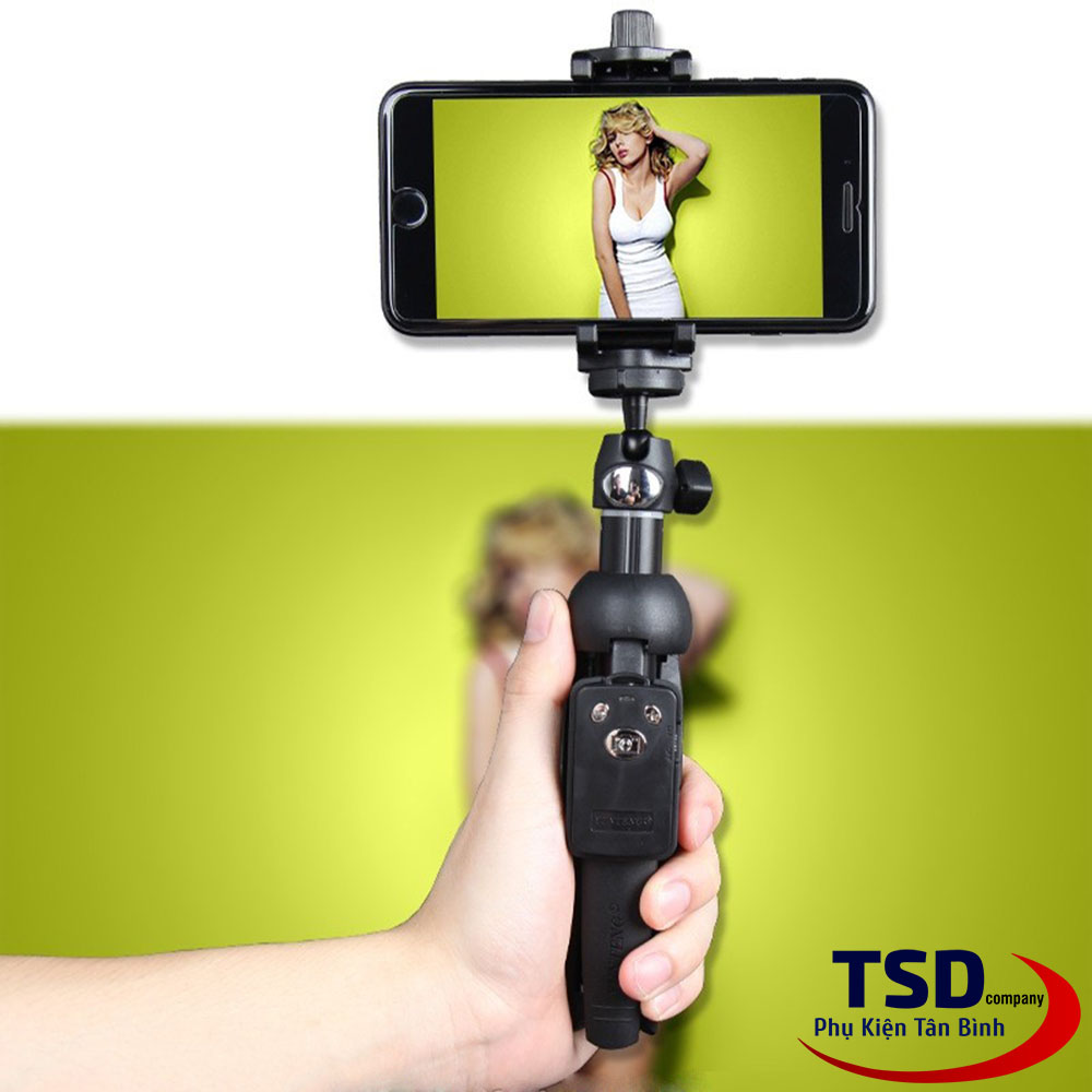 Gậy Chụp Hình 3 Chân Bluetooth Yunteng YT-9928 Chính Hãng