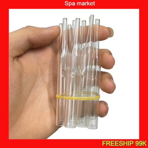 COMBO 10 Ống hút mụn thủy tinh dùng cho spa