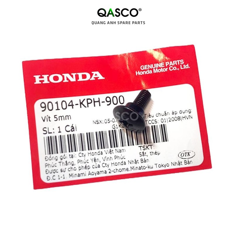 Vít honda nhiều dòng xe 5mm _1082