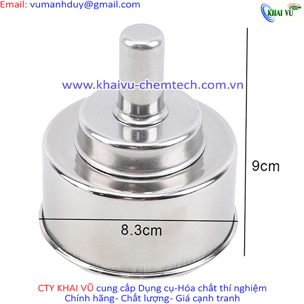 [HCM]Đèn cồn 200ml bằng INOX KHÔNG GỈ