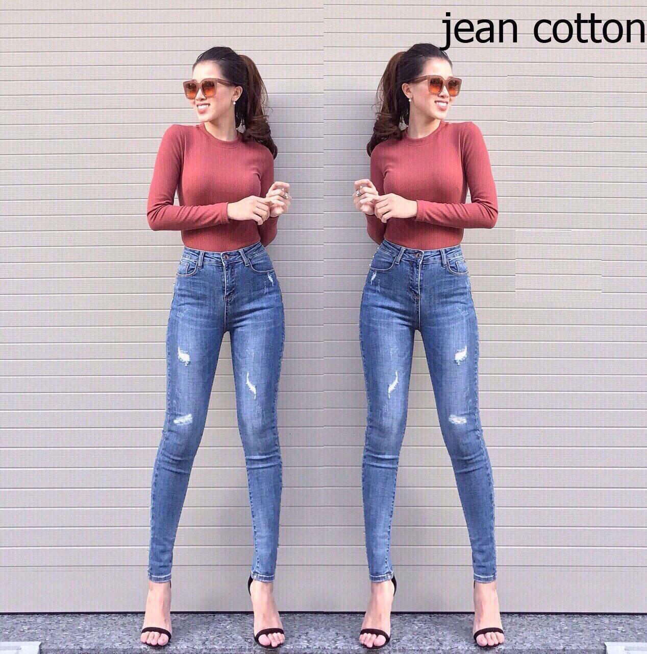 Quần Jean Nữ TN 149M (Có Size Đại) Thời Trang Nữ Tính - Hàng Chuẩn Hình