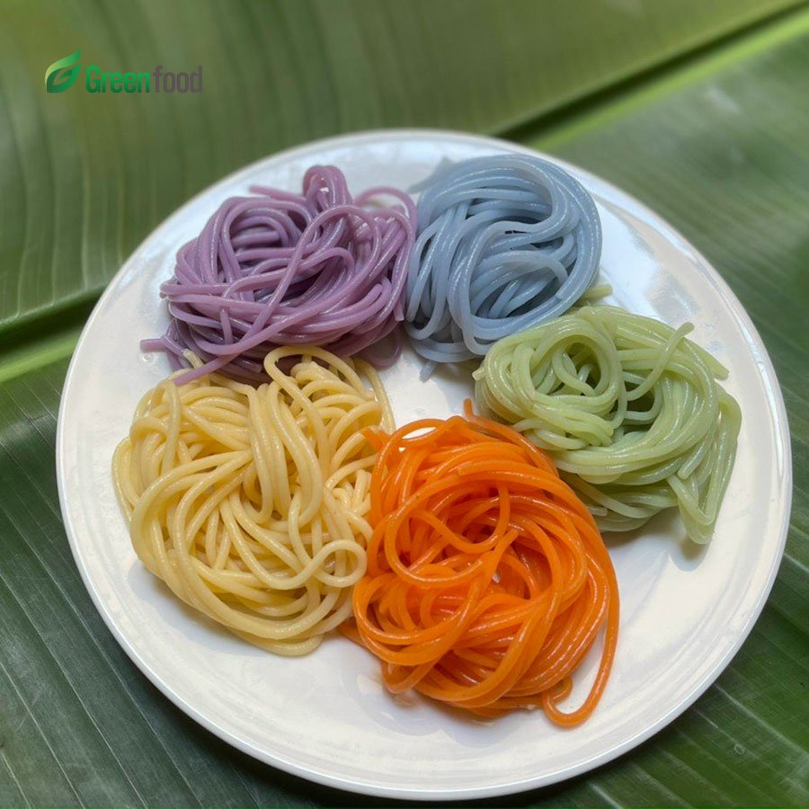 Bún rau củ | bún ăn kiêng | bún khô ngũ vị rau củ tây bắc