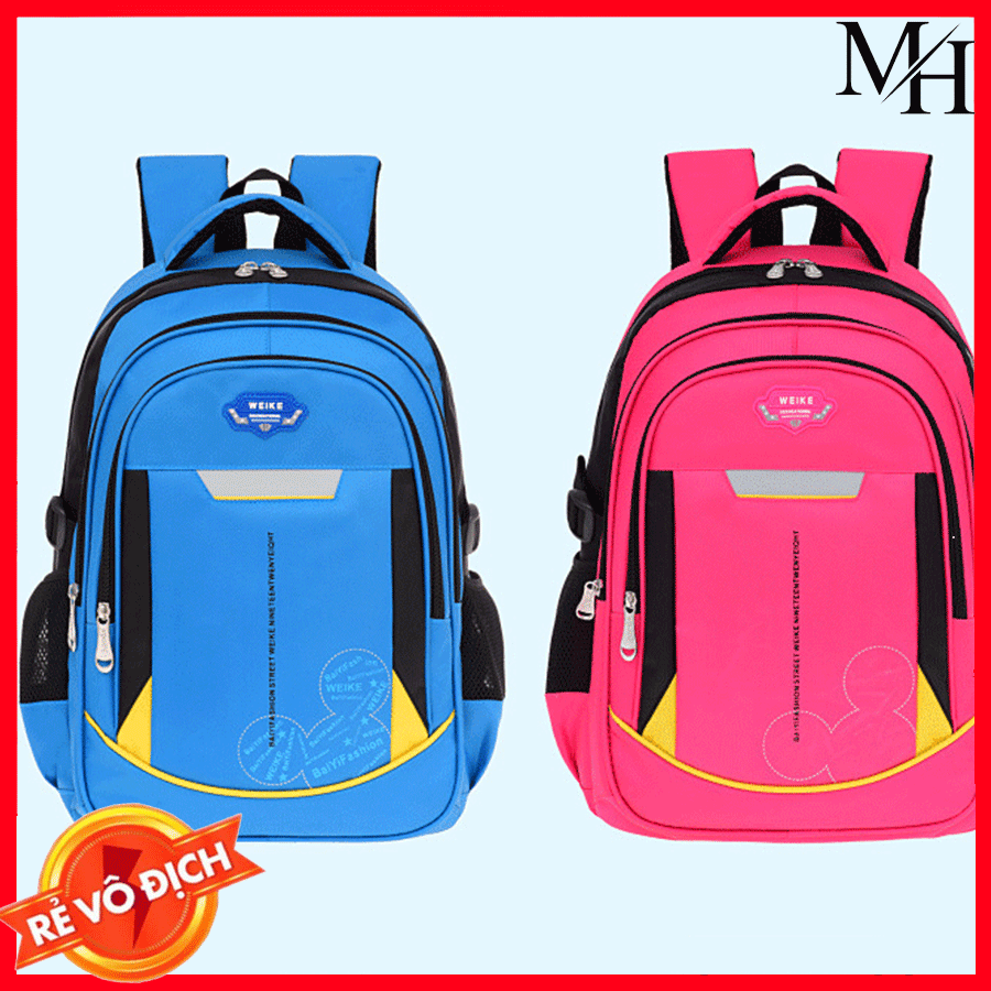 [SIÊU RẺ- MẪU MỚI] Balo học sinh cấp 1 từ lớp 3 đến lớp 7, cặp sách cho bé trai bé gái tiểu học trung học, chống thấm nước