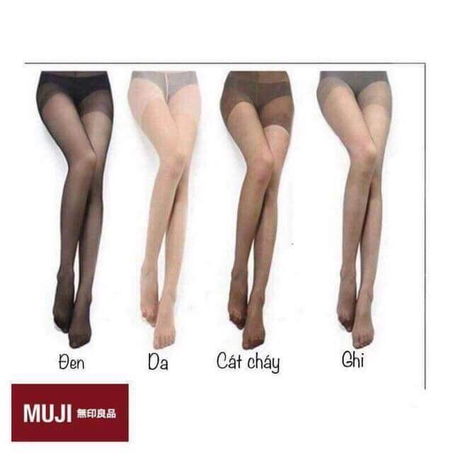 Quần tất quần lót mặc váy– Quần tất Muji cao cấp