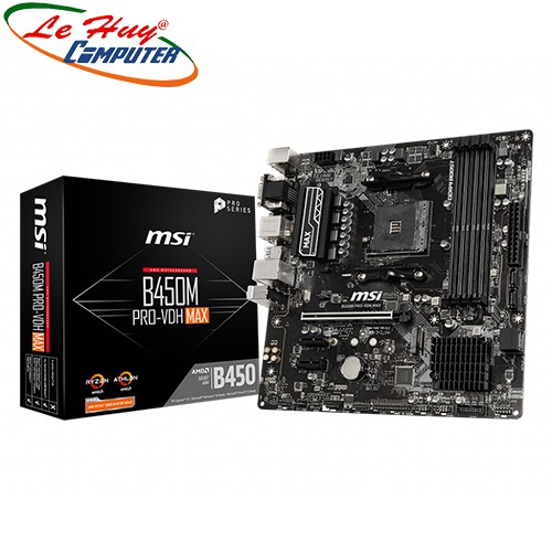 Mainboard msi b450m pro-vdh max