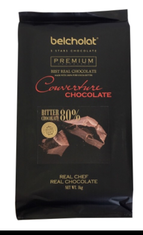 Sô cô la bitter chocolate 80% / block 1kg