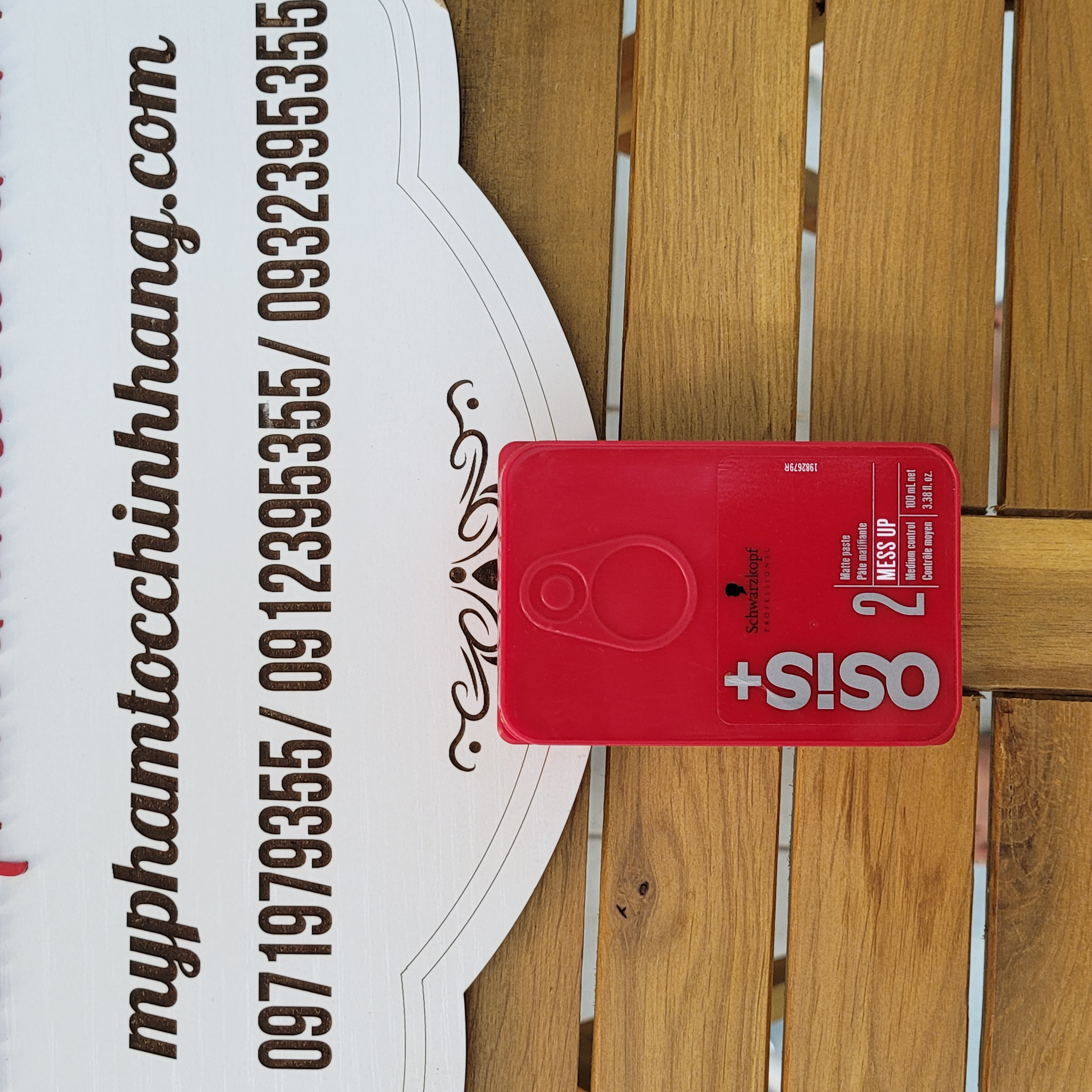 Sáp mềm tạo kiểu phồng osis +2 mess up 100ml