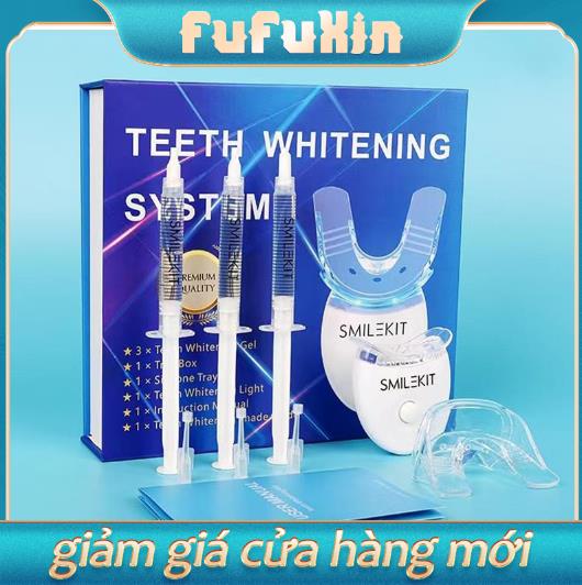 Máy làm trắng răng tại nhà SMILEKIT S2, bộ kit làm trắng răng an toàn