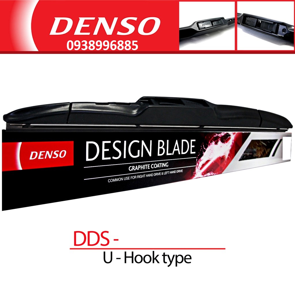 [HCM]Thanh Gạt Mưa 3 Khúc Denso Cao Cấp  DDS 14/ 16 / 18/ 20/ 22/ 24/ 26 In (Chính Hãng)