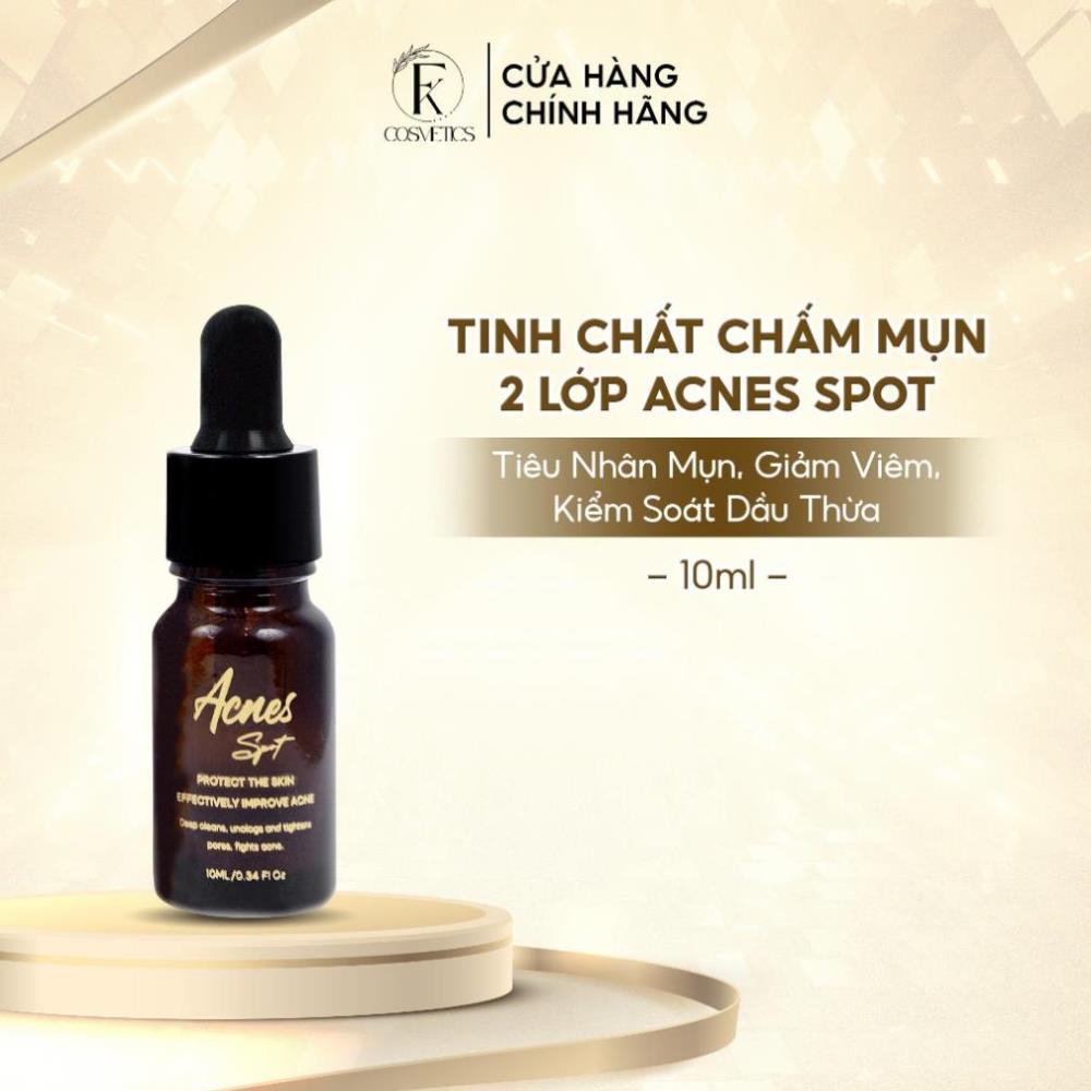 Tinh Chất Chấm Mụn 2 Lớp Làm Khô Cùi Giảm Viêm Acnes Spot FUKA 10ml