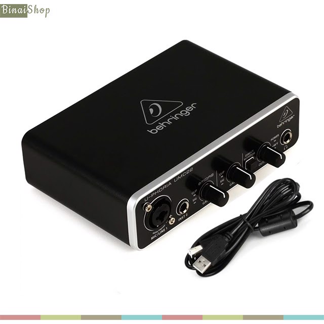 Behringer uphoria umc22 - sound card thu âm 48v