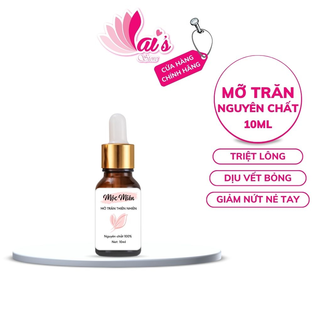 Mỡ trăn nguyên chất giúp triệt lông