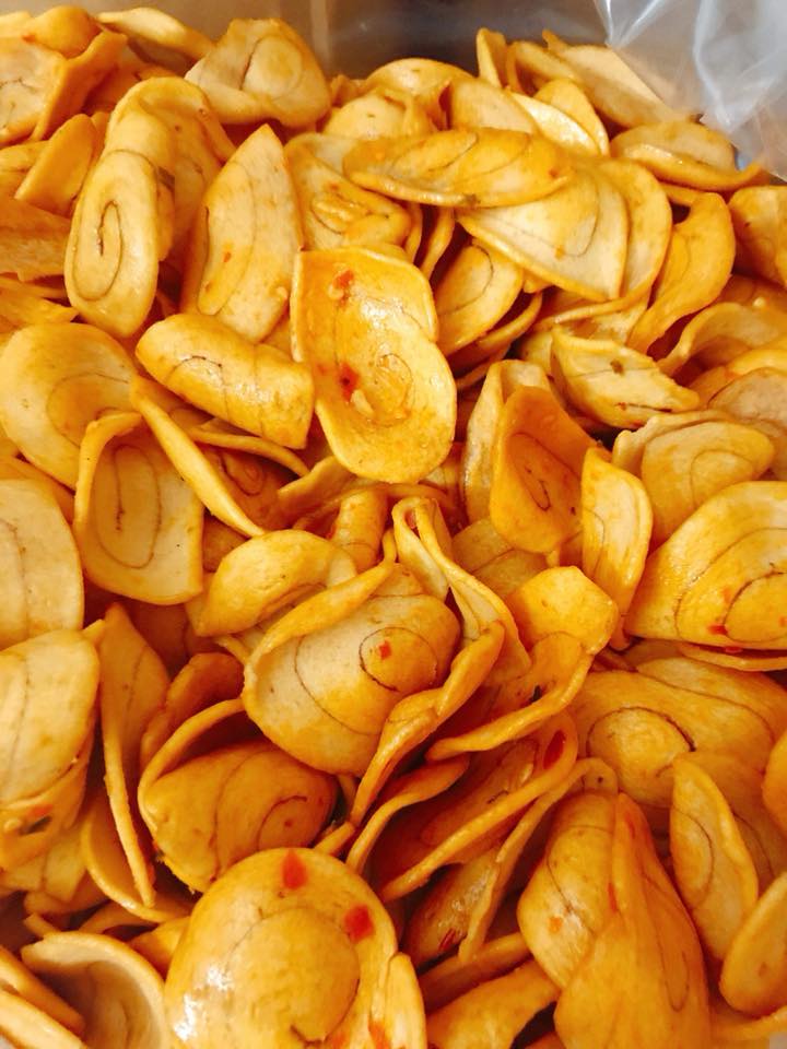 250G Bánh Tai Heo Bơ Tỏi Mắm Ớt - Đồ ăn vặt