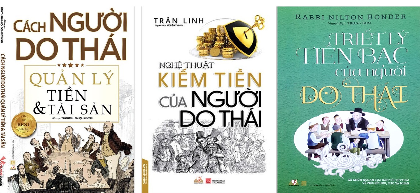Nguyetlinhbook - Combo 3 cuốn về tiền bạc của người do thái.