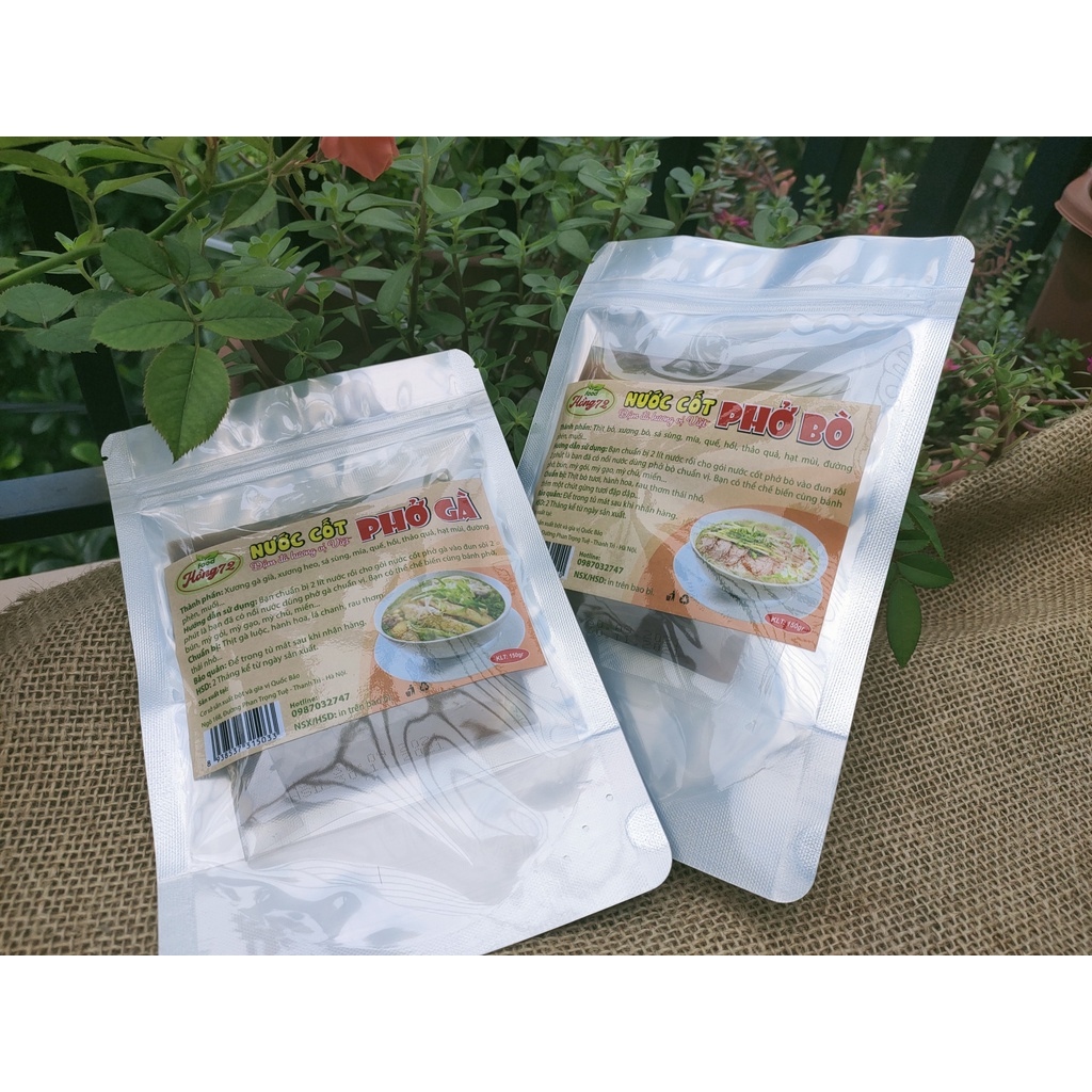 Nước cốt phở gà/phở bò - tự nấu tại nhà cực ngon- an toàn