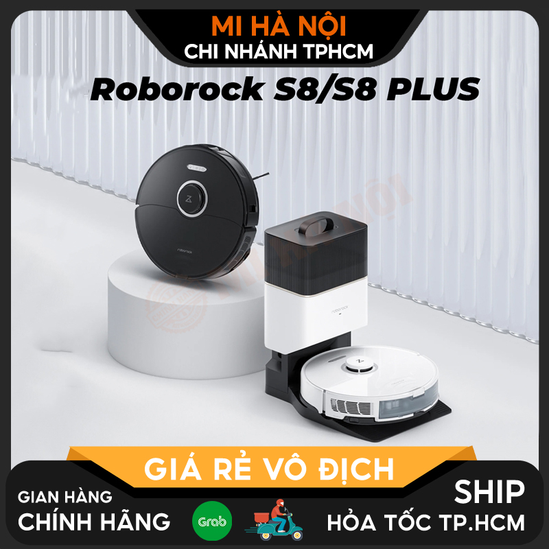 Robot hút bụi lau nhà thông minh Roborock S8