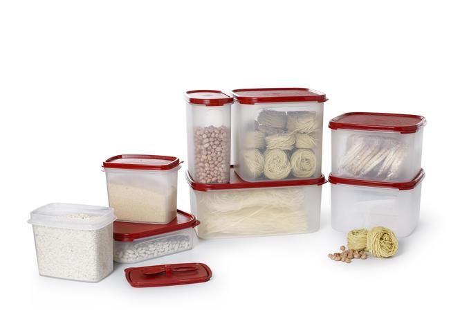 Tupperware-Bộ hộp kệ bếp Modular Mate Vuông & Oval