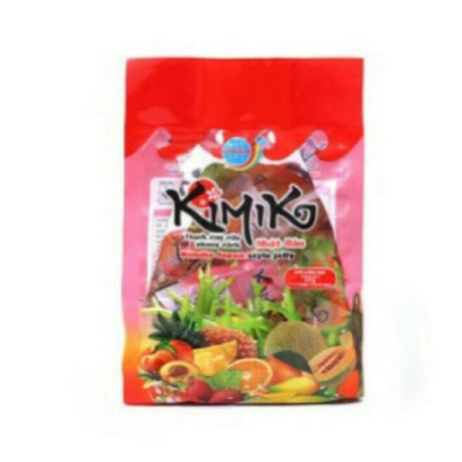 thùng 20 gói Thạch rau câu Long Hải Kimiko phong cách Nhật Bản dạng túi siêu hot(12 gói/ túi)