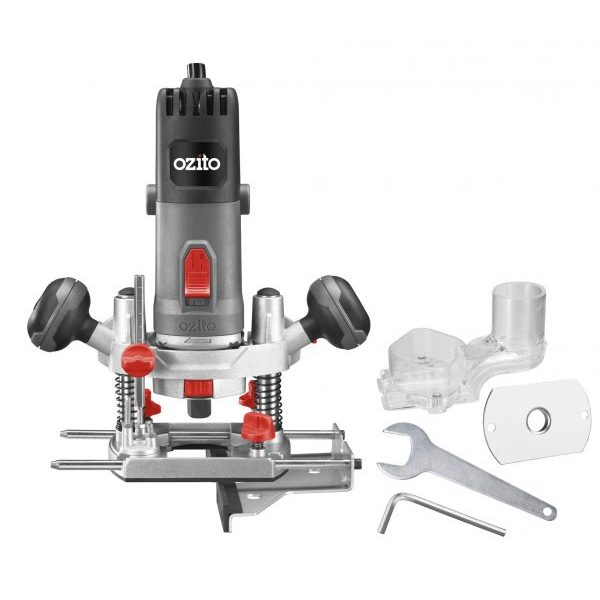 Máy phay gỗ 02 tay cầm cốt 6.35mm hiệu ozito rou-5000 hàng mới 100% nhập khẩu australia