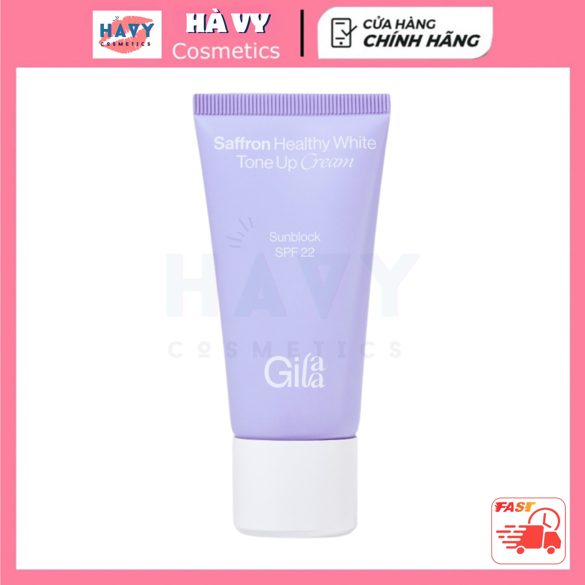 Kem Dưỡng Da Ban Ngày Giúp Nâng Tông Và Chống Nắng GILAA SAFFRON TONE UP DAY CREAM 40ml