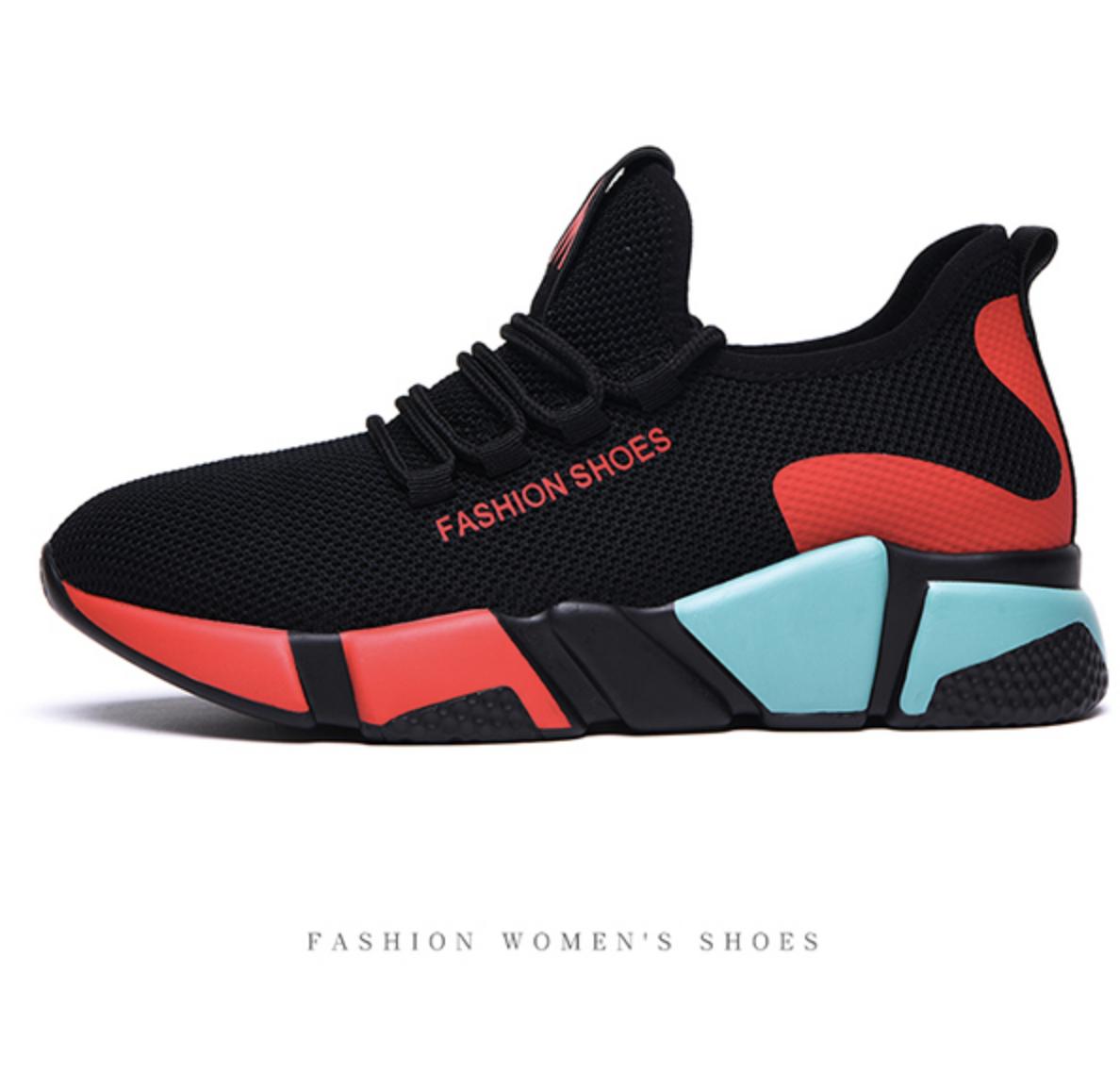 Giày thể thao hopoly hàn quốc độn đế êm chân M (đế giày 2 màu)