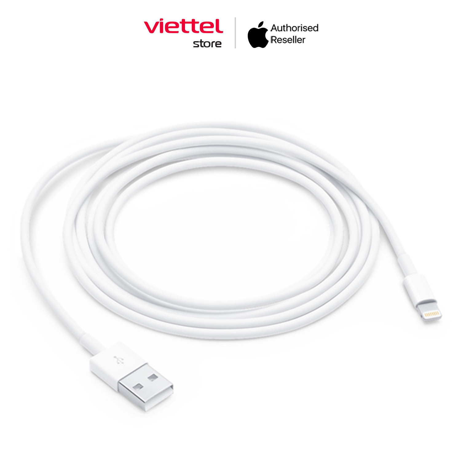 Dây Cáp Apple Lightning to USB cable Chính hãng [Viettel Store]