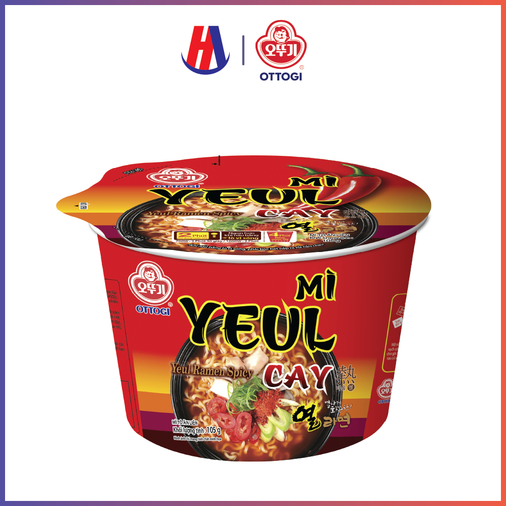 Mì tô yeul cay ottogi 105g