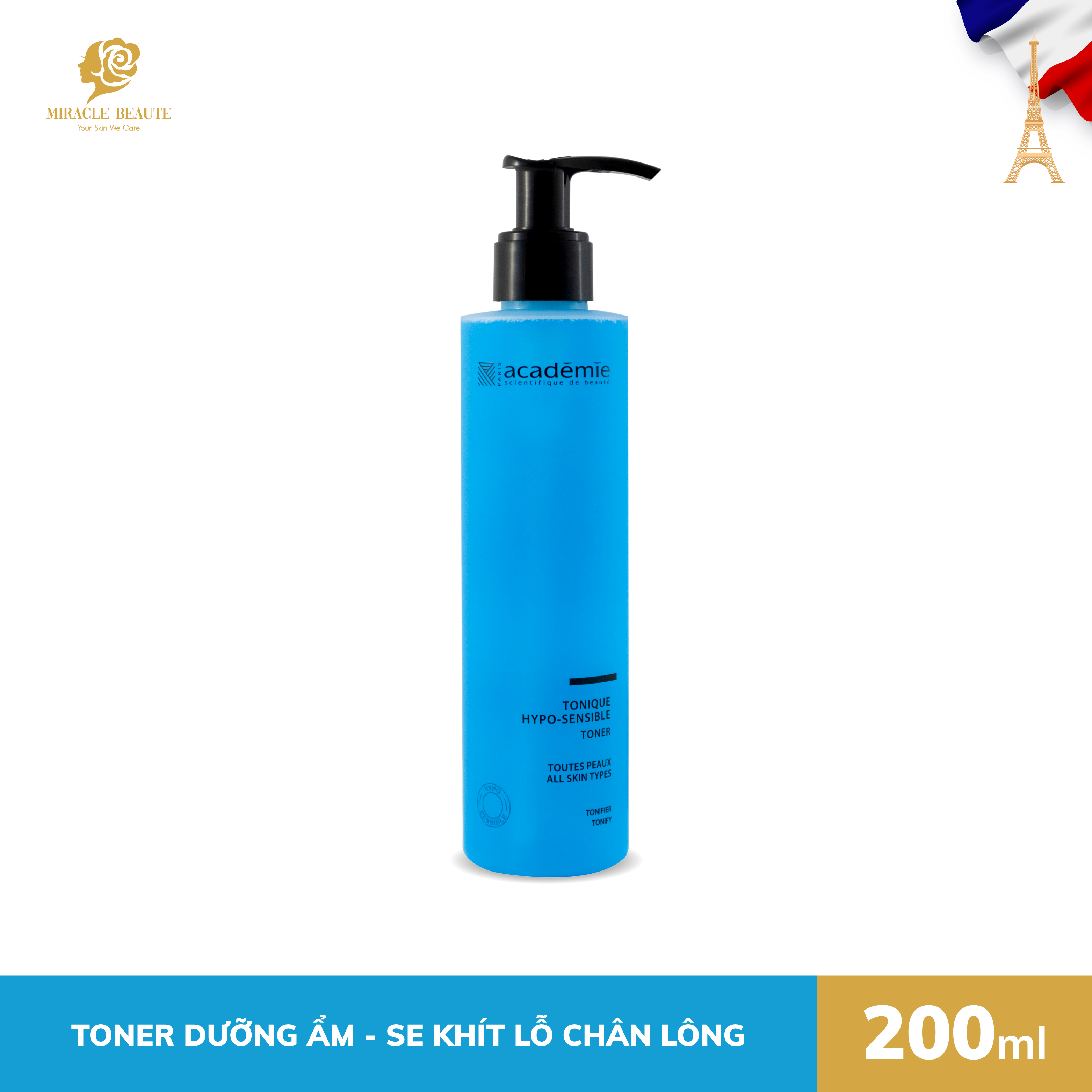 Nước cân bằng cho da mặt tonique hypo-sensible
