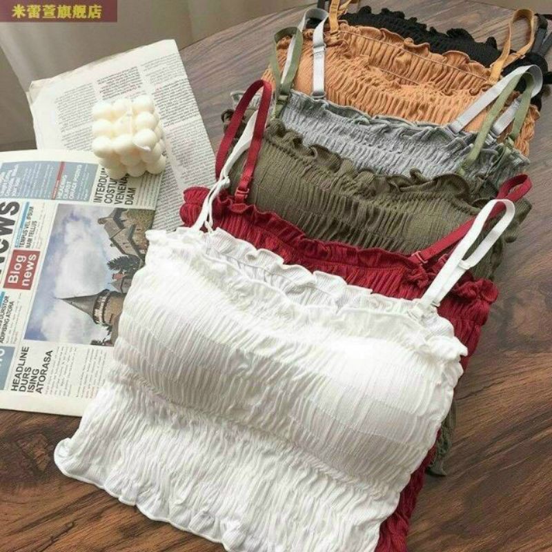 Áo Quây 2 Dây Có Thể Bỏ Dây Vai Chất Liệu Cotton Nhún Nhẹ Nhàng Mặc Cực Dễ Chịu - Phan Quân Shop