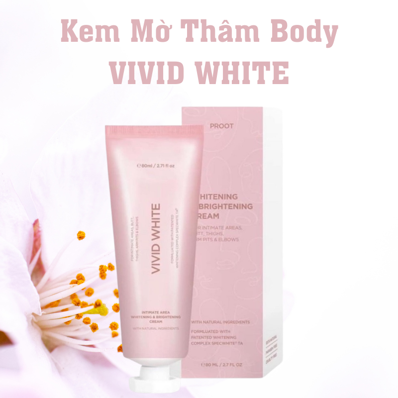 Kem mờ thâm body vivid white- nội địa hàn quốc