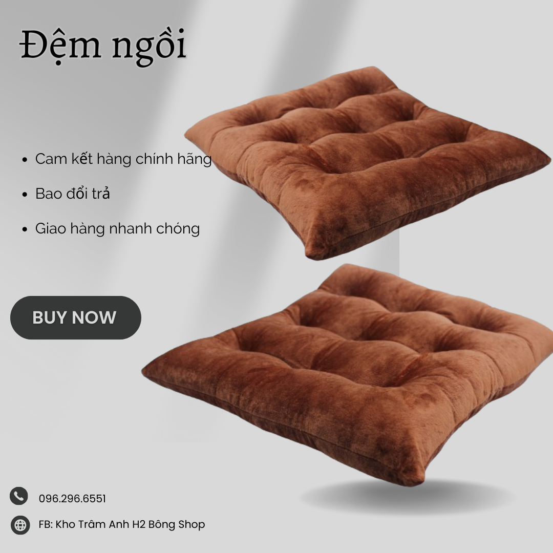 Đệm ngồi- lót đệm ngồi- miếng lót ngồi êm ái