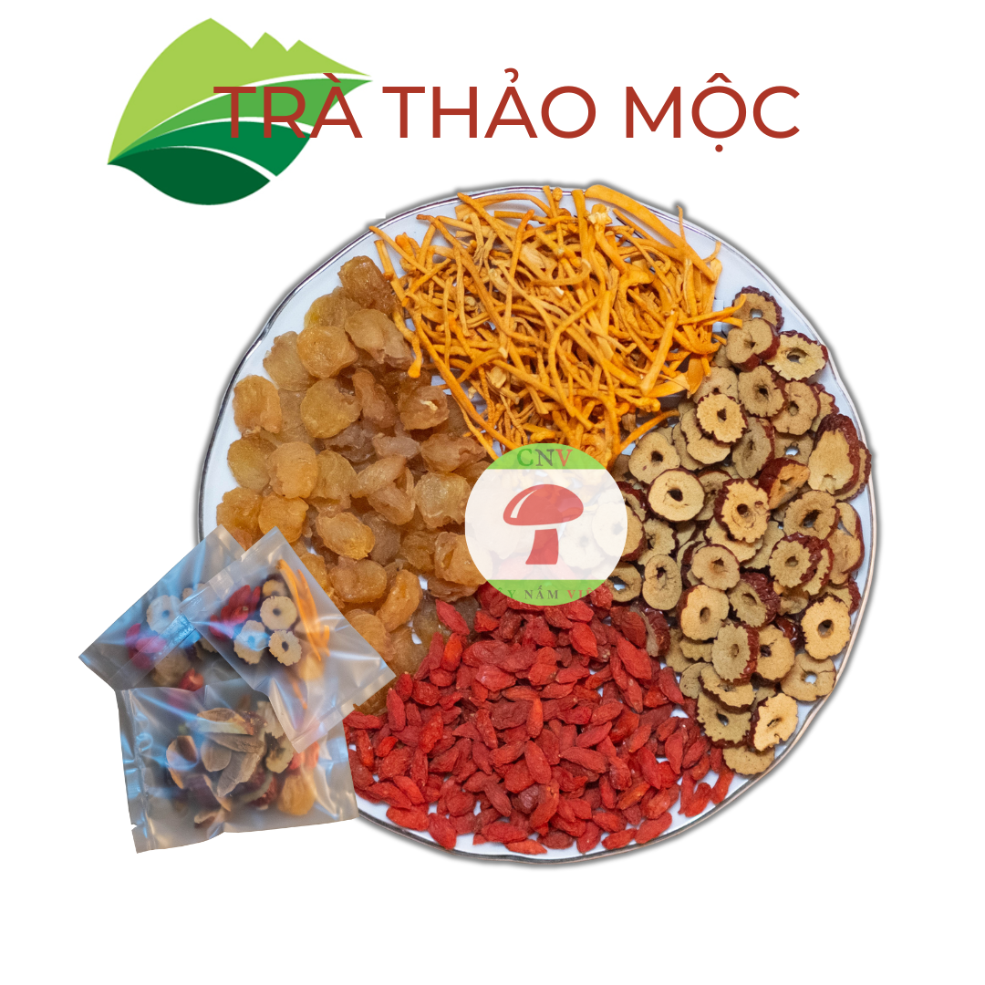 Trà thảo mộc dưỡng nhan thanh lọc cơ thể mix nhiều vị