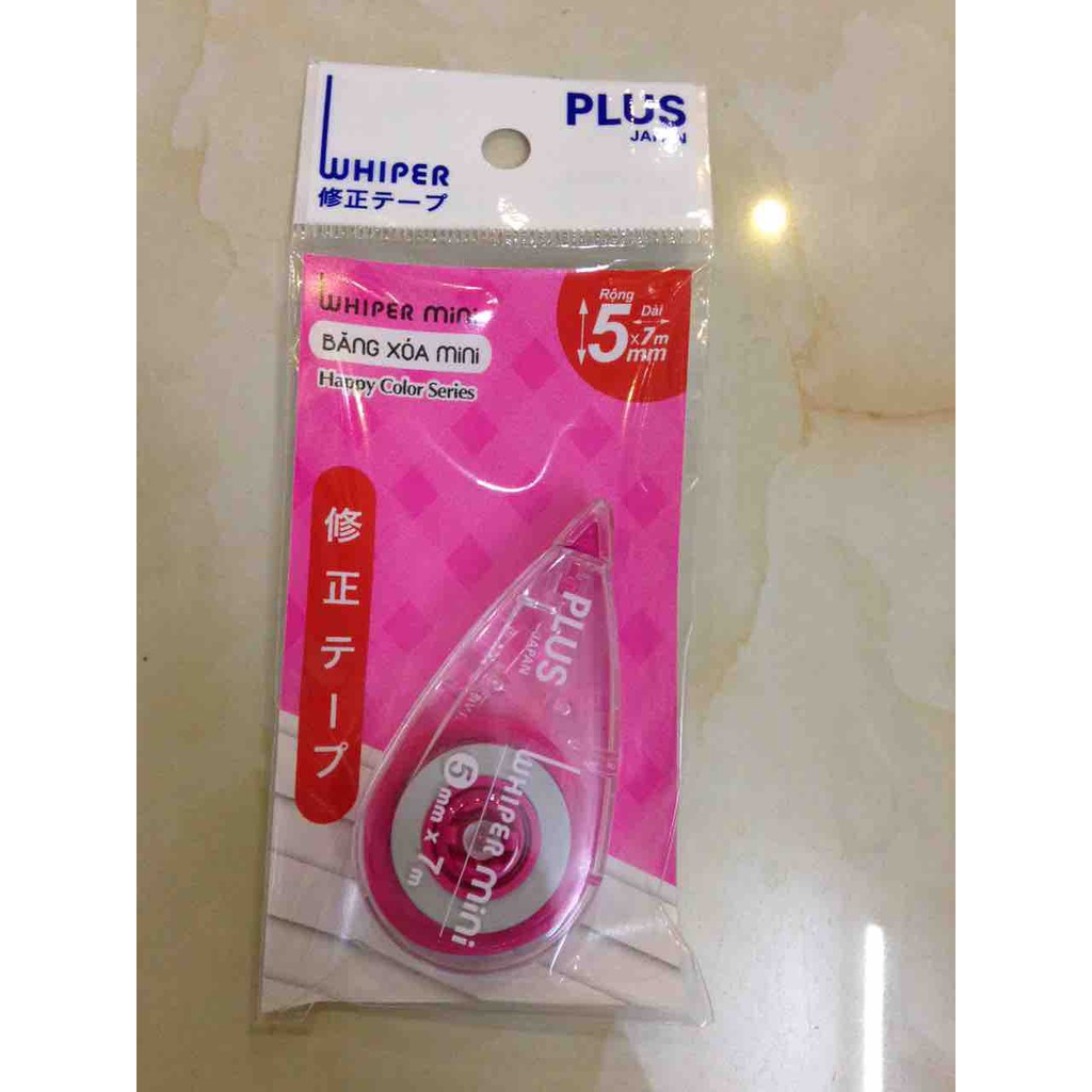Băng xóa nhỏ Plus - Bút phủ nhỏ Plus cỡ 5mmx7mm