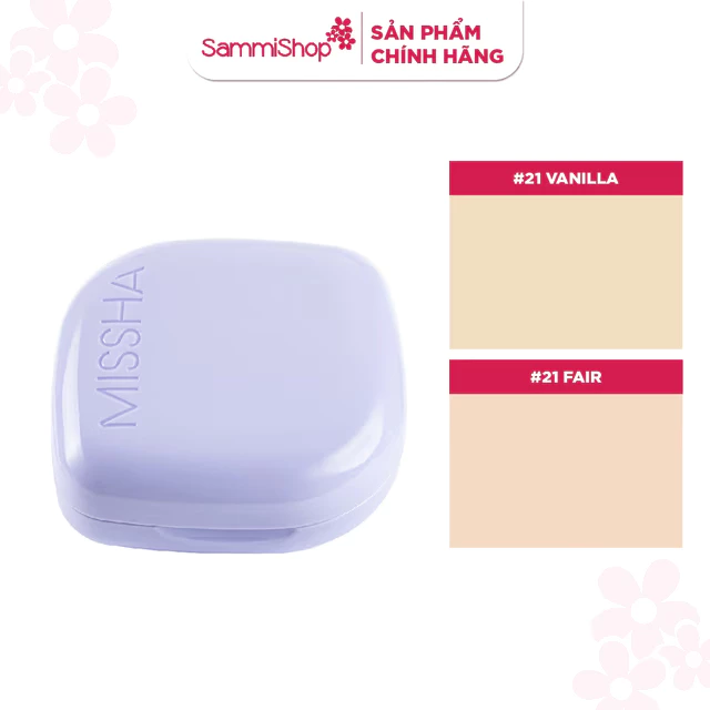 Missha Phấn nước Layering Fit Cushion Semi Glow 15g