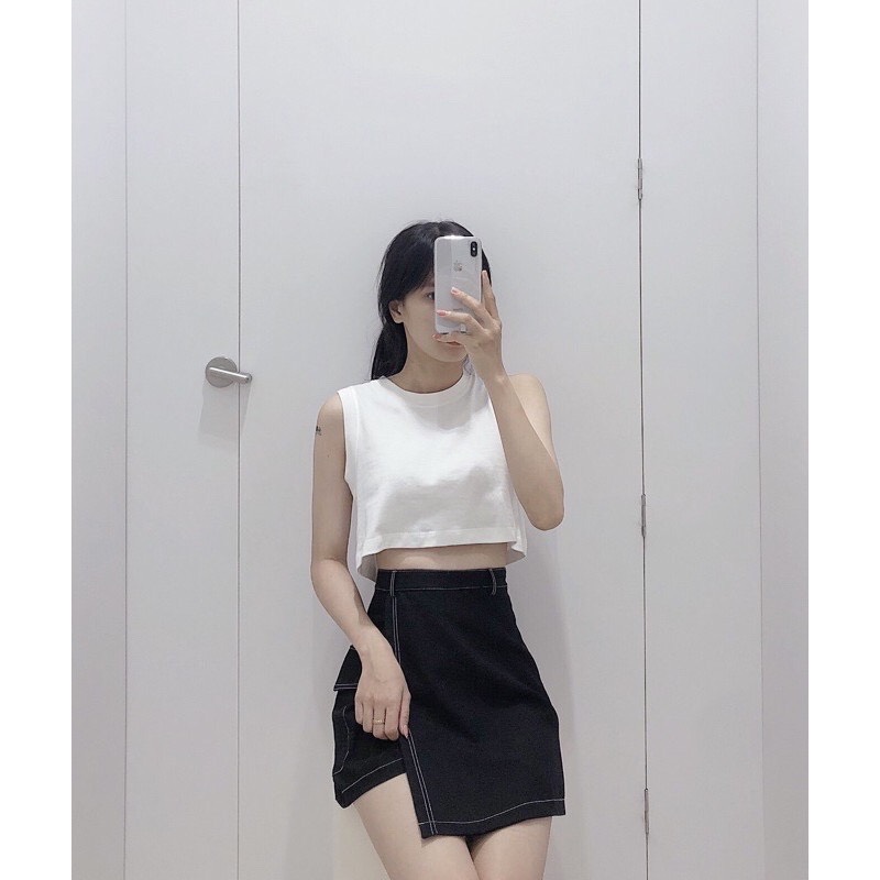 Áo kiểu nữ croptop ba lỗ the c.i.u – daria tank top