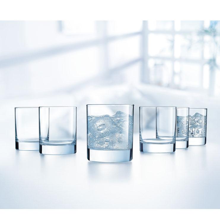 Bộ 6 ly thấp thủy tinh Luminarc Islande 300ml D0617